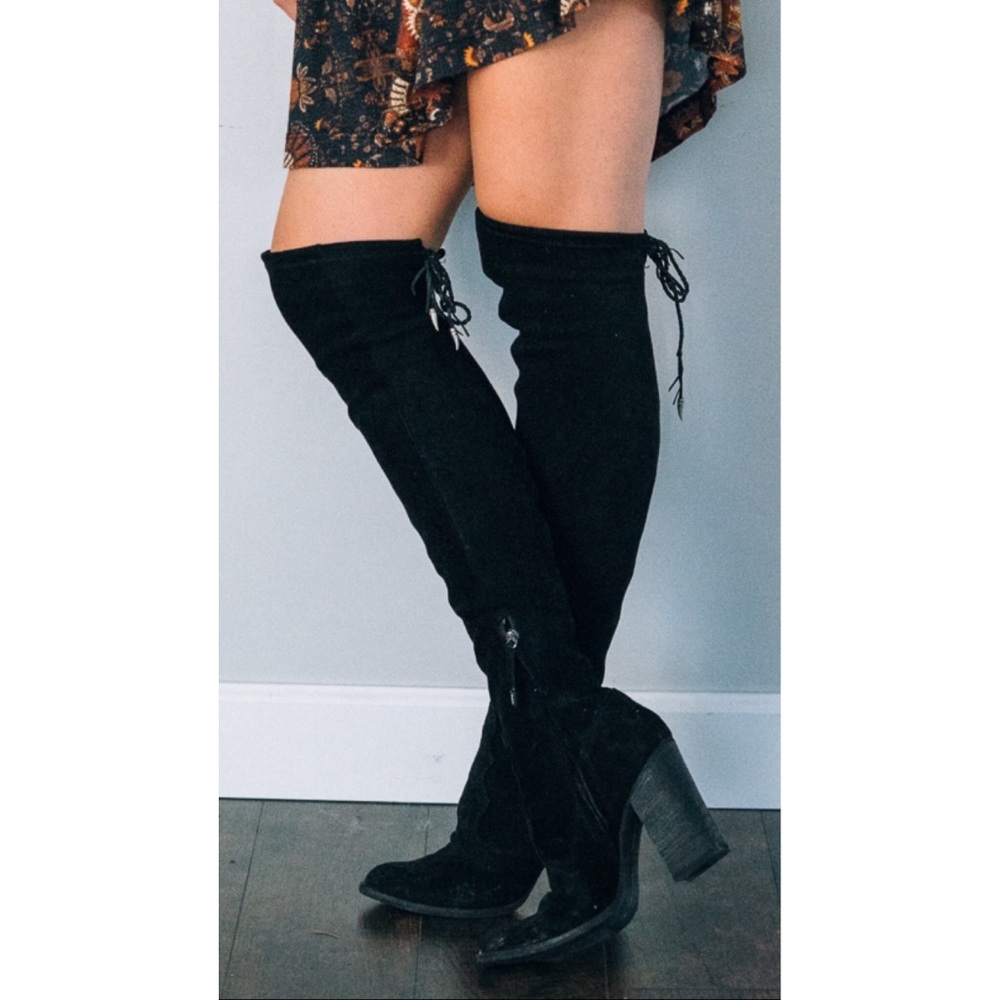 DV Dolce Vita CHANCE OTK over the knee boots black